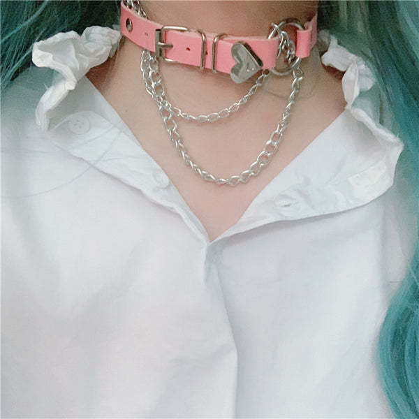 Punk Sexy Necklace Collar yc22424