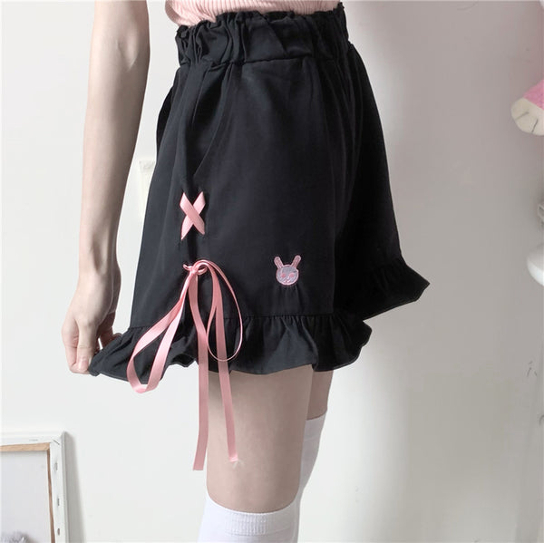 Jfashion cute lace shorts yc24727