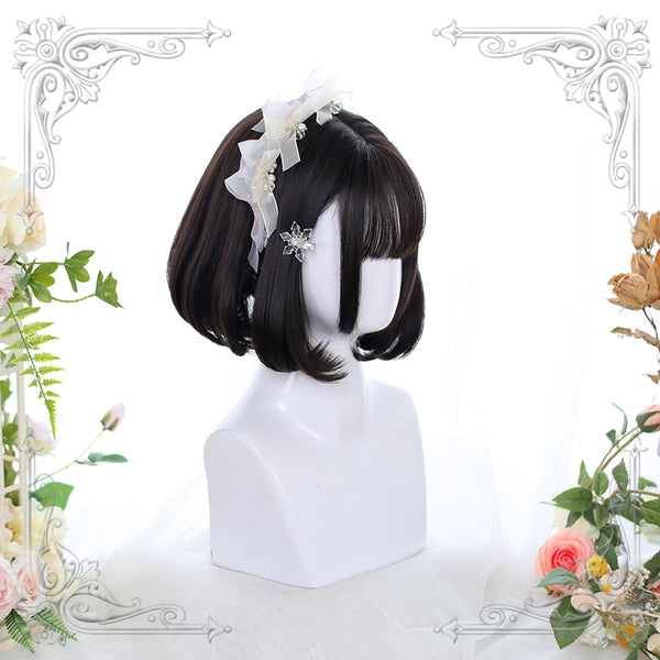 Lolita Grey Blue Wig yc22657