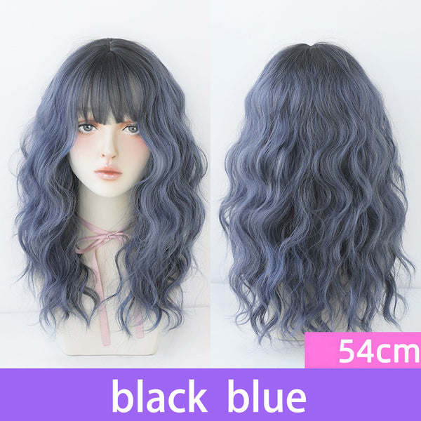 lolita fashion long curly wig yc23144