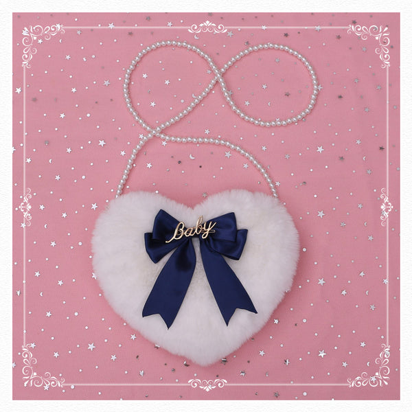 lolita pearl plush bag YC50054