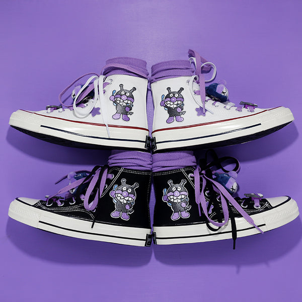 Ulzzang Anime Canvas Shoes YC23542