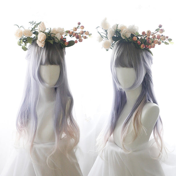 Lolita air bangs gradient wig   YC21357