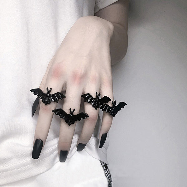 Goth Bat Ring yc22599