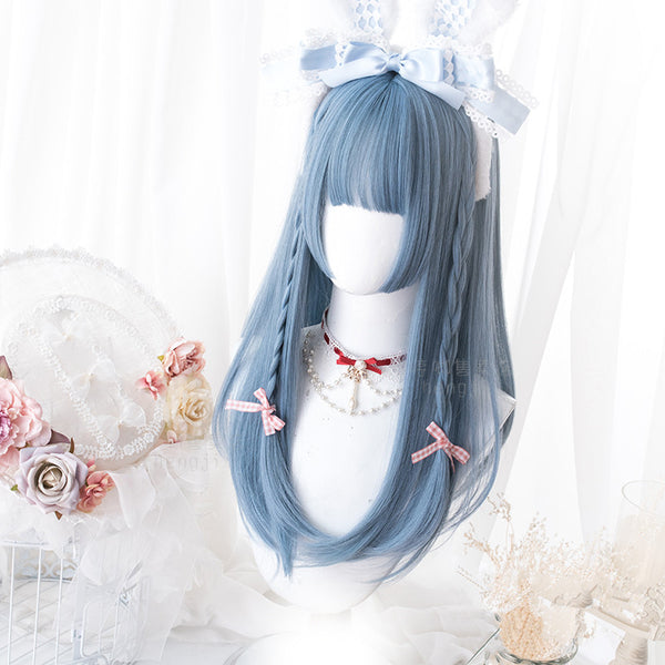 Lolita Harajuku blue cos wigs yc20841