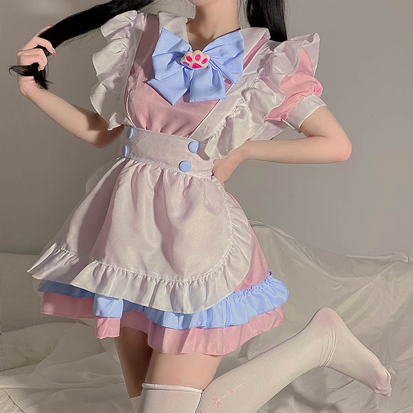 Sweet lolita maid dress set yc24616