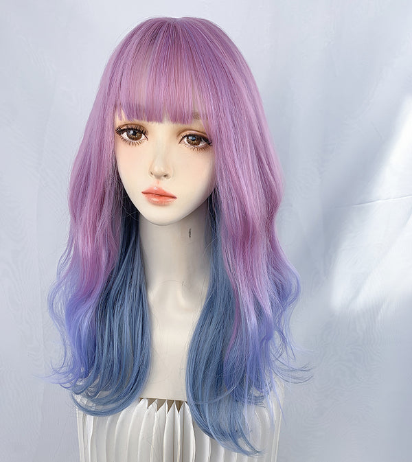Unicorn Purple Gradient Wig yc24695
