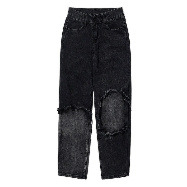 Stylish Patchwork Jeans YC50024