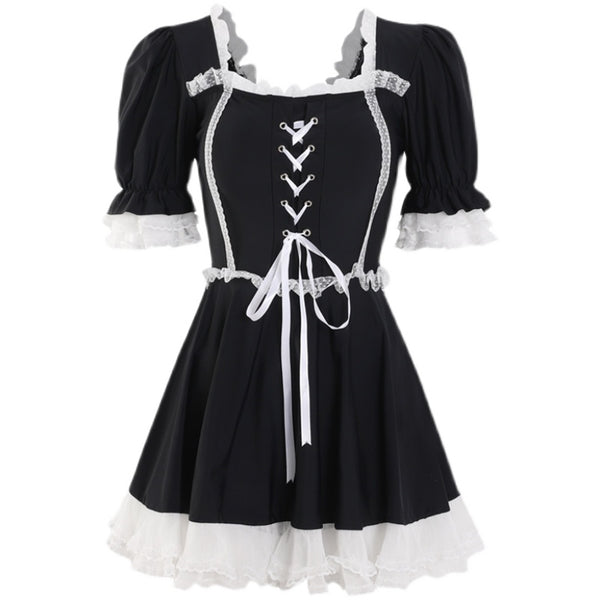 Lolita lace black dress  YC21718