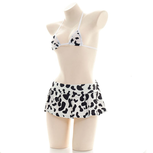 Sexy cow pleated skirt YC24180