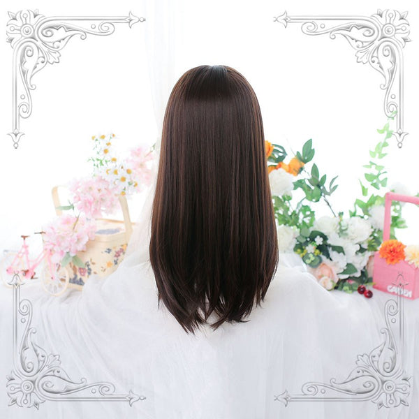 Lolita bangs mid-length wig YC24342