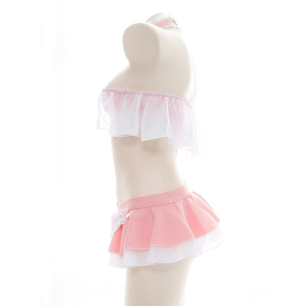 Cute pink maid outfit YC24322