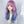 Load image into Gallery viewer, Unicorn Purple Gradient Wig yc24695
