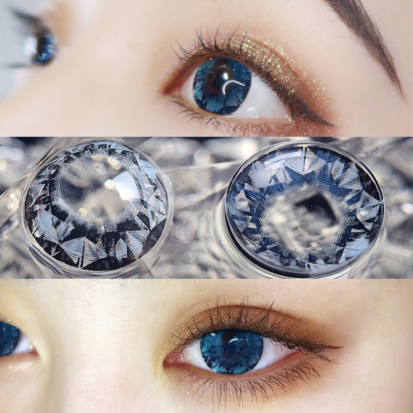 Masonry Blue CONTACT LENS (TWO PIECES YC24068