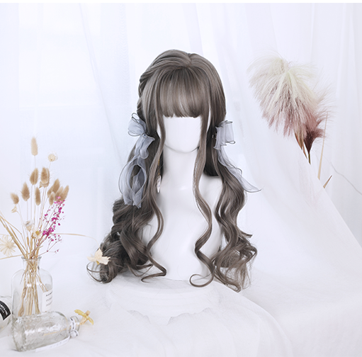 Lolita Partial Long Curly Hair Wig YC40016