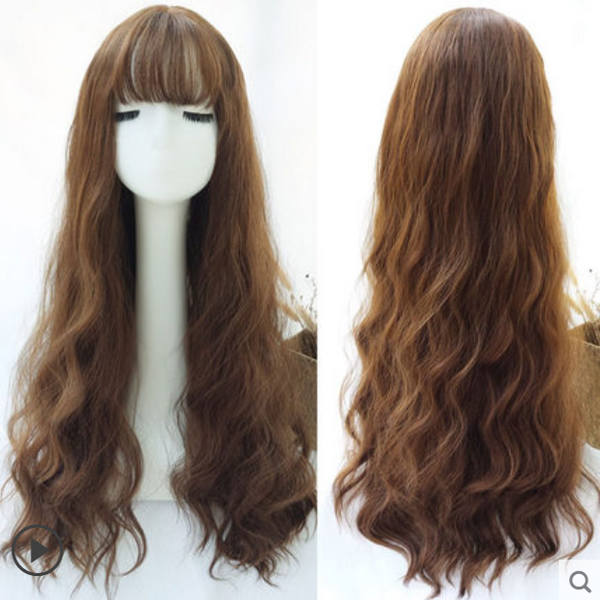 Cute Big Wave Long Roll Wig YC40014