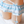 Load image into Gallery viewer, Blue and White Striped Garter YC20106

