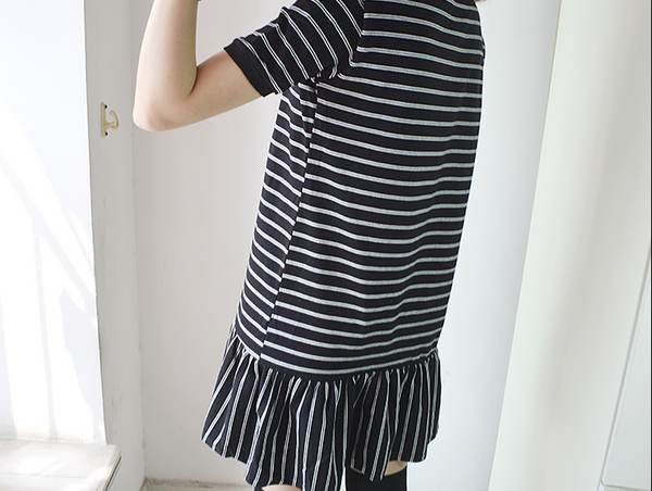 Kumamoto Bear Stripe Dress YC20113