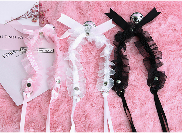 Harajuku lace bell Neck ring YC20190