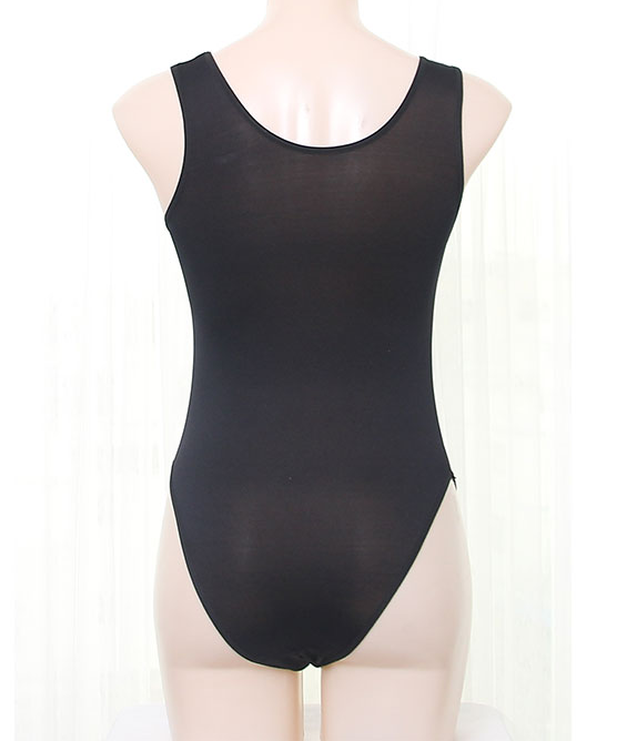 Japanese black and white swimwear without chest pad YC20207