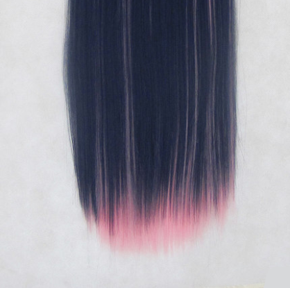 Magic blue pink mixed cos wig (gift Hair net) YC20255