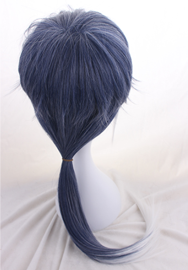 Harajuku blue and white gradient cos wig YC20256