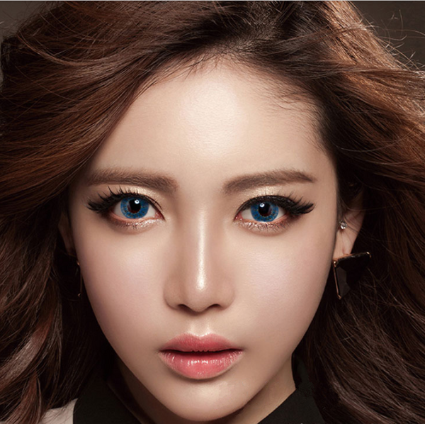 Blue Contact Lens (TWO PIECE)   YC21234