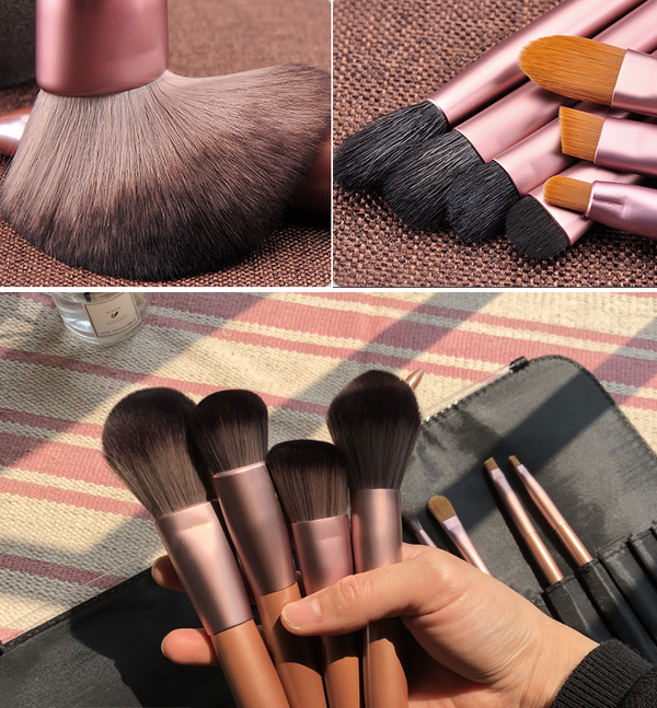 Makeup brush set (12 pieces)  YC21248