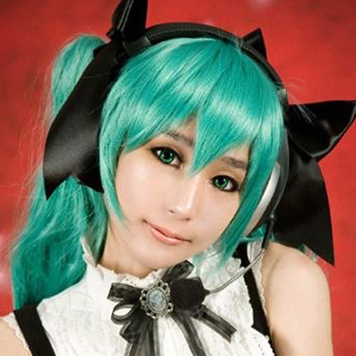 COSplay Flower Green Contact lens (Two piece) yc21133