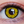 Load image into Gallery viewer, COSplay Flower Yellow Contact lens (Two piece) yc21132
