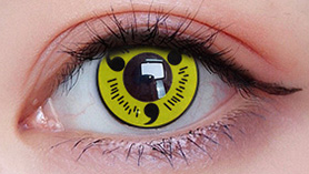 COSplay Yellow Contact lens (Two piece) yc21129