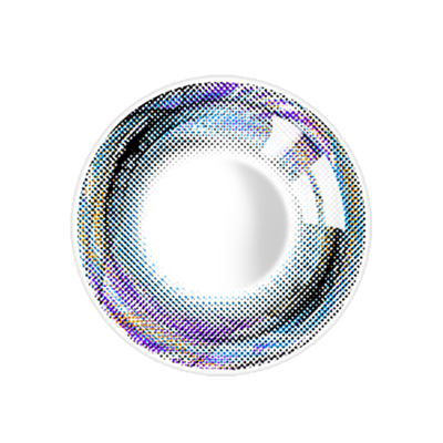Blue Contact Lenses (Two Piece)   YC21261