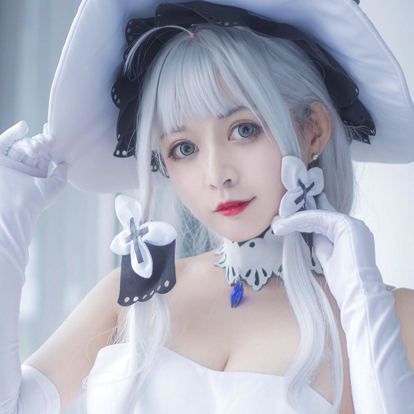 COSplay tricolor gray£¨Two piece£©YC20017