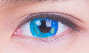 COSplay Blue£¨Two piece£©Contacts Lens yc20750