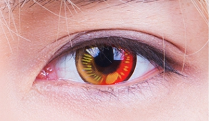 COSplay Red£¨Two piece£©Contacts Lens yc20749