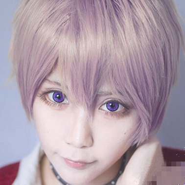 Purple  contact lens (TWO PIECE)   YC21305