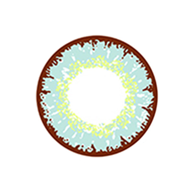 Green Contact Lens (TWO PIECE)   YC21307