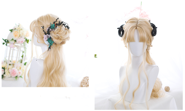 Lolita Harajuku Golden Wig   YC21315