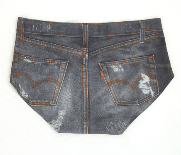 Lolita imitation denim ice silk briefs     YC21427