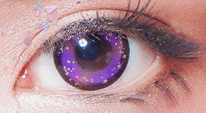 Purple contact lenses (two pieces) YC21563