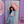 Load image into Gallery viewer, Lolita blue high waist skirt YC21587

