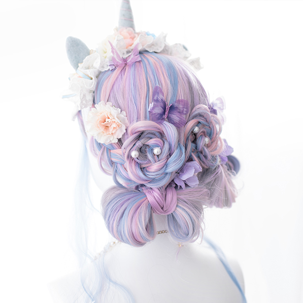 Lolita mixed color wig YC21825