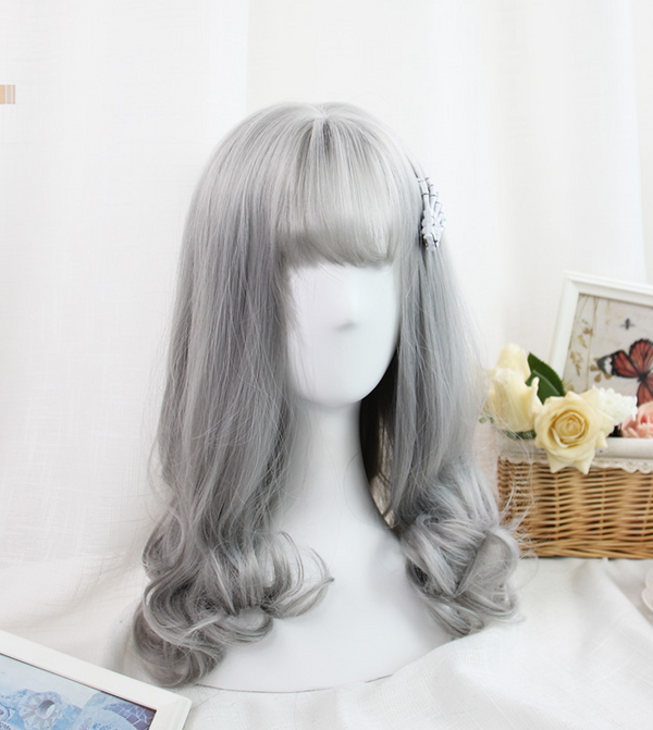Lolita short roll wig YC21858