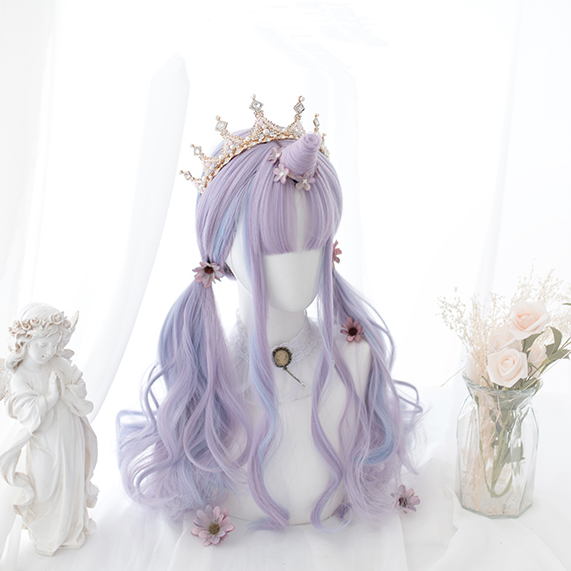 Lolita mixed color wig + devil horn *2 YC21867