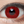 Load image into Gallery viewer, Red and black contact lenses (two pieces) YC21890
