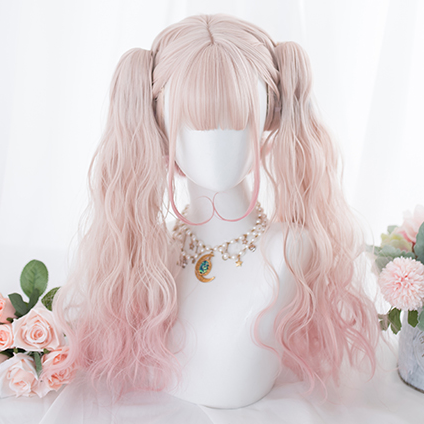 Lolita gradient wig + tiger mouth clip YC21892