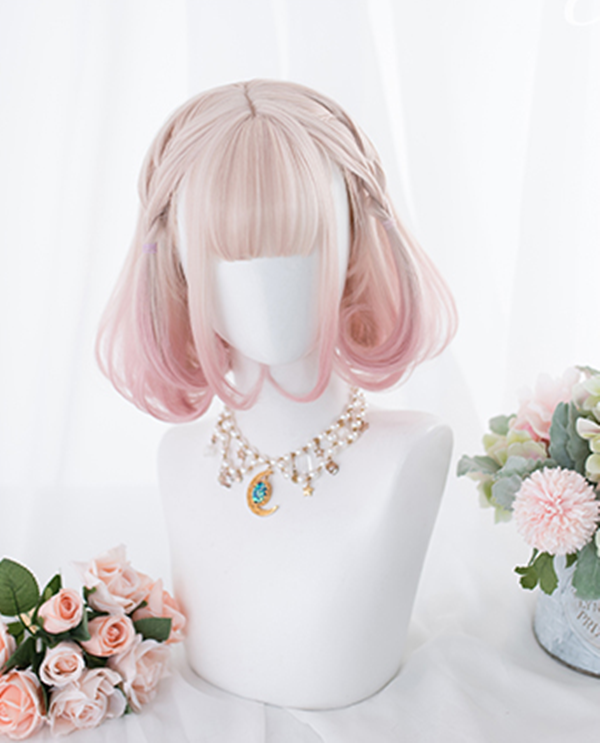 Lolita gradient wig + tiger mouth clip YC21892