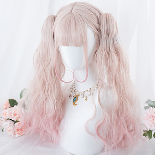 Lolita gradient wig + tiger mouth clip YC21892
