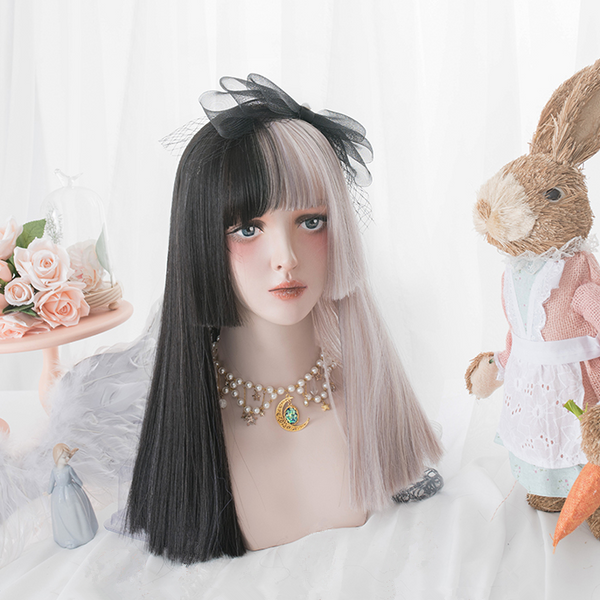 Harajuku stitching wig  YC21958