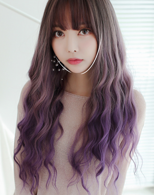 Gradient wig YC21986